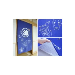 Wall Decoration*Maison Ghibli Aburaya Blue Curtains - Spirited Away