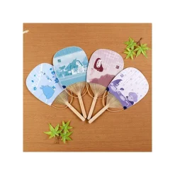 Accessories*Maison Ghibli Bamboo Fan Chihiro & No Face - Spirited Away