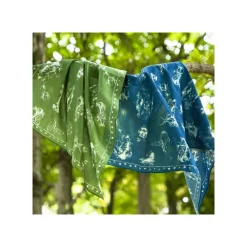 Outfits*Maison Ghibli Bandana blue Living together - Princess Mononoke