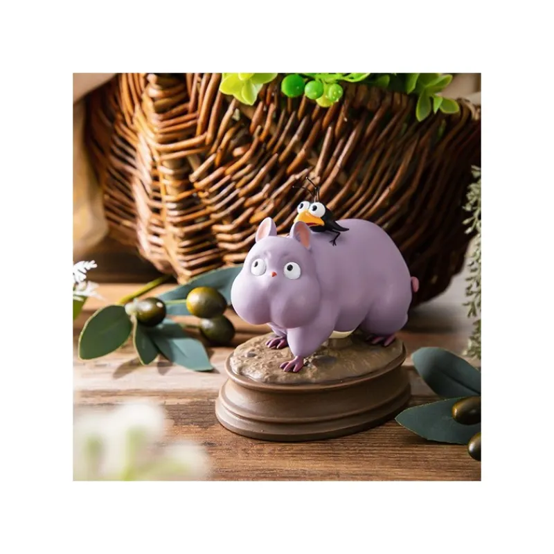 Statues*Maison Ghibli Boh Mouse and Bird Statue - Spirited Away