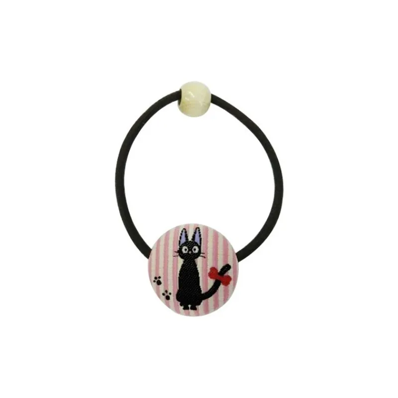 Accessories*Maison Ghibli Buttton Style Hair Band Jiji Stripe - Kiki's Delivery Service