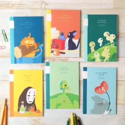 Notebooks And Notepads*Maison Ghibli Carnet de notes B6 Calcifer - Howl's Moving Castle