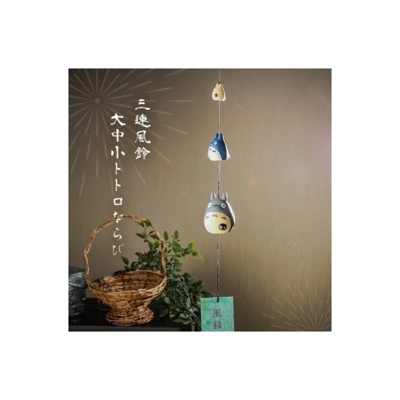 Décoration*Maison Ghibli Ceramic wind bell Totoro - My Neighbor Totoro