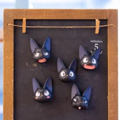 Magnets*Maison Ghibli Collection Jiji Assorted 6 Magnets - Kiki's Delivery Service
