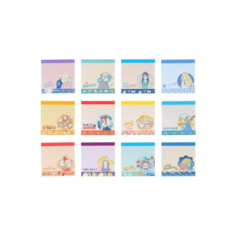 Small Equipment*Maison Ghibli Collection of 24 Mini Memo Set - Studio Ghibli
