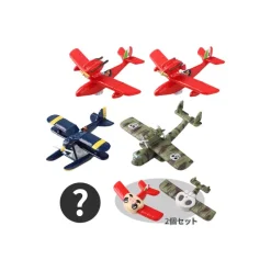 Figurines*Maison Ghibli Collection Seaplane Assorted 6 Magnets - Porco Rosso