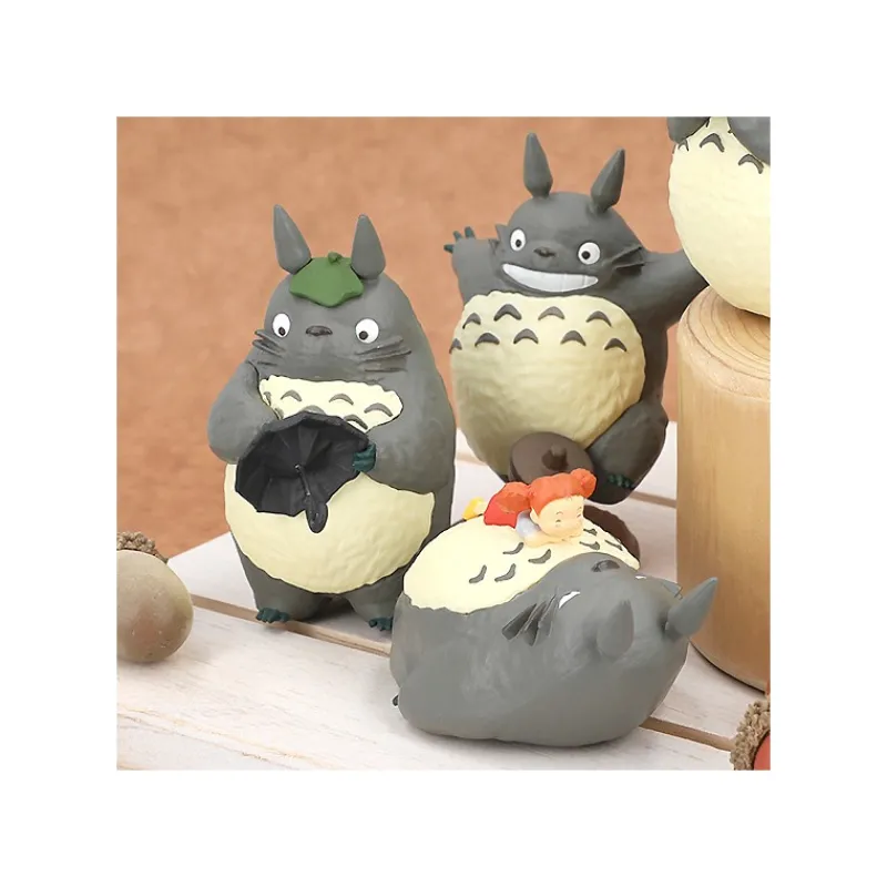 Figurines*Maison Ghibli Collection Totoro 02 Assorted 6 Figurines - My Neighbor Totoro