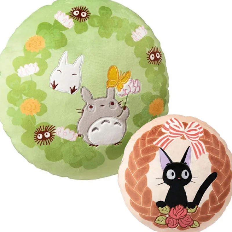 Furniture*Maison Ghibli Cushion Jiji Bread Wreath - Kiki's Delivery Service