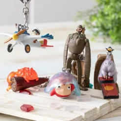 Keychains*Maison Ghibli 3D Keychains Ponyo and jellyfish - Ponyo by the cliff