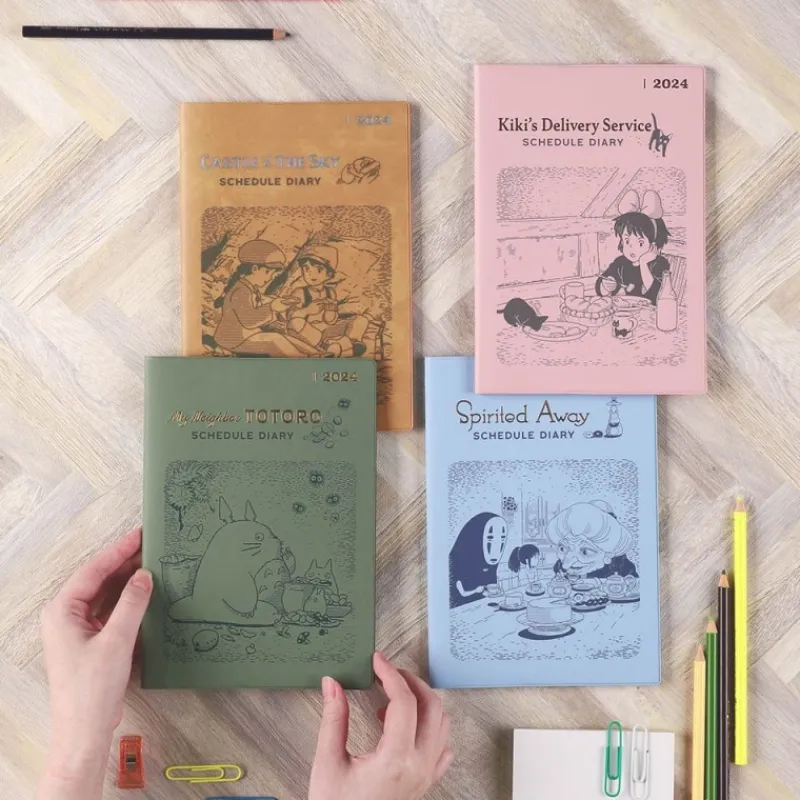 Schedule Diaries And Calendars*Maison Ghibli 2024 Diary Picnic - Castle in the Sky