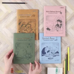 Schedule Diaries And Calendars*Maison Ghibli 2024 Diary Snack - Kiki's Delivery Service