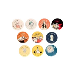 Badges*Maison Ghibli Display of 10 Chihiro Anniversary Badges - Spirited Away