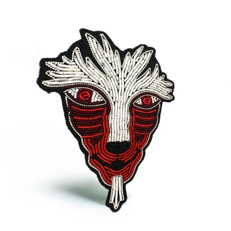 Pins*Maison Ghibli Embroidered Jewel Brooch Great Forest Spirit - Princess Mononoke