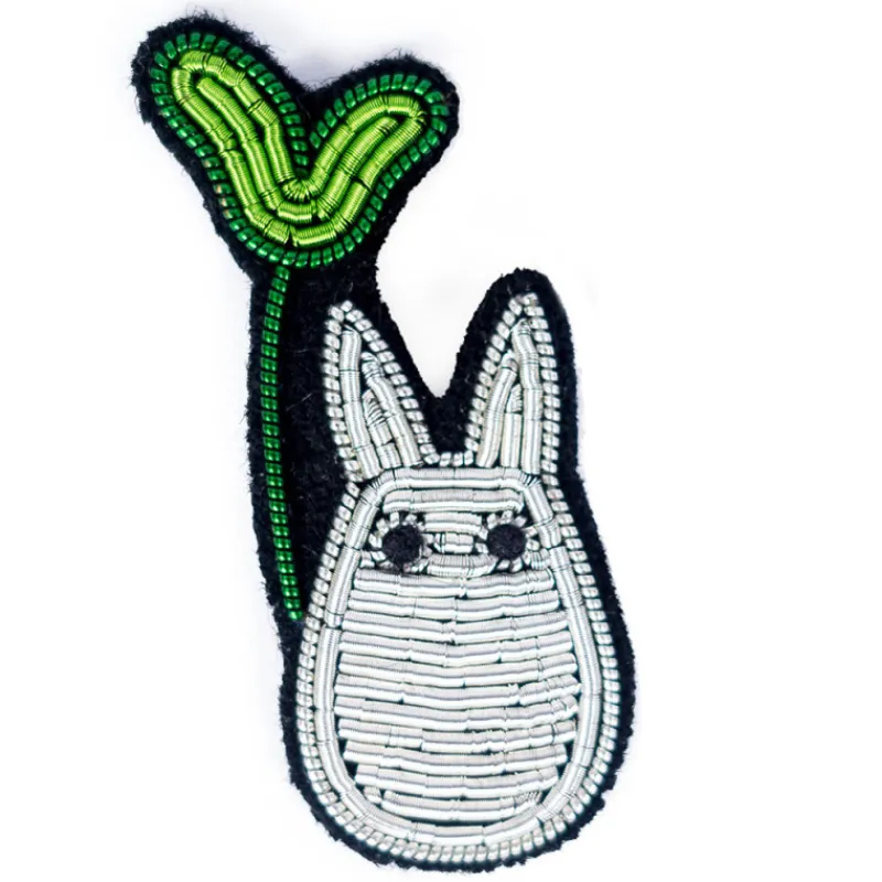 Pins*Maison Ghibli Embroidered Jewel Brooch Small Totoro - My Neighbor Totoro