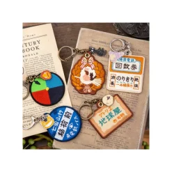 Keychains*Maison Ghibli Embroidery Keychain Bus Stop - My Neighbor Totoro