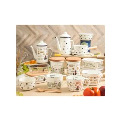 Kitchenware*Maison Ghibli Enamel Tea Pot Soot Sprites 1,1l - My Neighbor Totoro