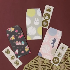 Postcards And Letter Papers*Maison Ghibli 6 Envelopes & stickers set Jiji - Kiki delivery's service