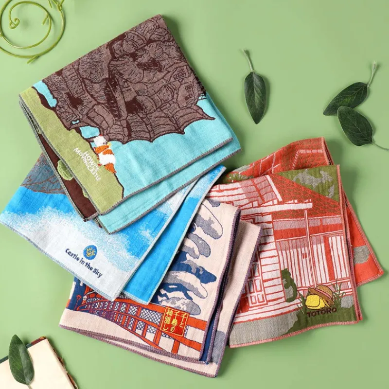 Outfits*Maison Ghibli Imabari Handkerchief Laputa 40x40 cm - Castle in the Sky