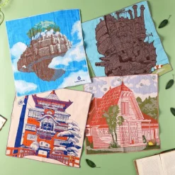 Outfits*Maison Ghibli Imabari Handkerchief Laputa 40x40 cm - Castle in the Sky