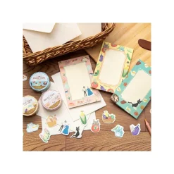 Postcards And Letter Papers*Maison Ghibli Letter set Break Time Vegetables - My Neighcor Tortoro