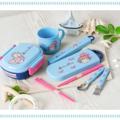 Kitchenware*Maison Ghibli Lunch box 2 locks Ponyo in the ocean - Ponyo on the Cliff