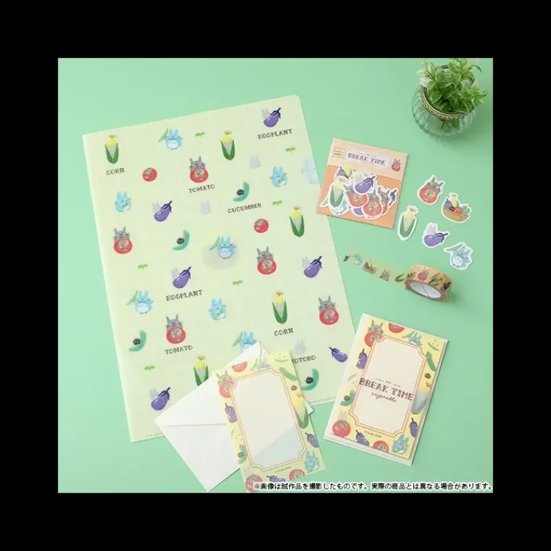 Small Equipment*Maison Ghibli Masking Tape Break Time Vegetables - My Neighbor Totoro