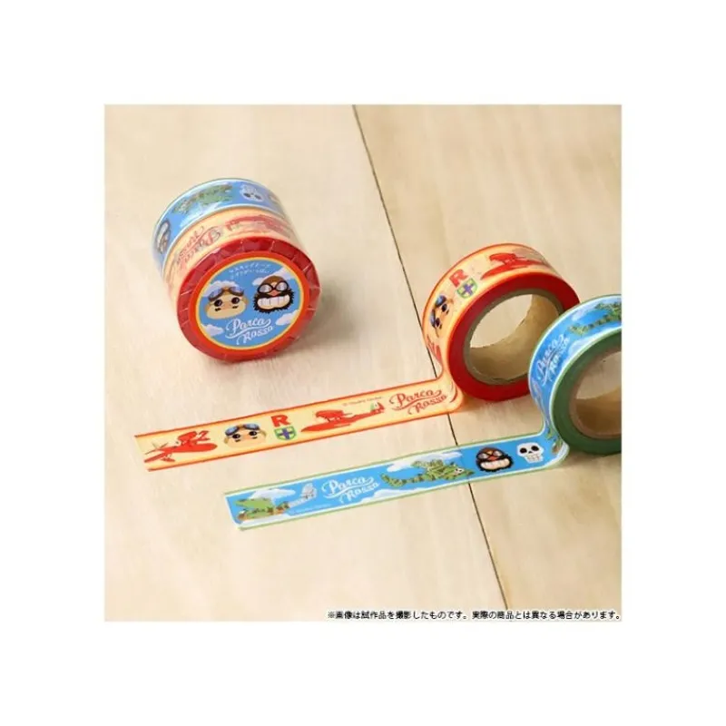 Small Equipment*Maison Ghibli Masking Tape Set - Porco Rosso