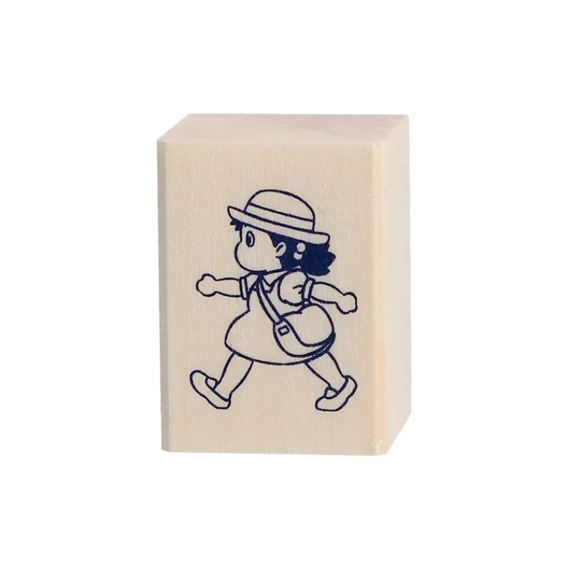 Small Equipment*Maison Ghibli Mei Wood stamp - My Neighbor Totoro