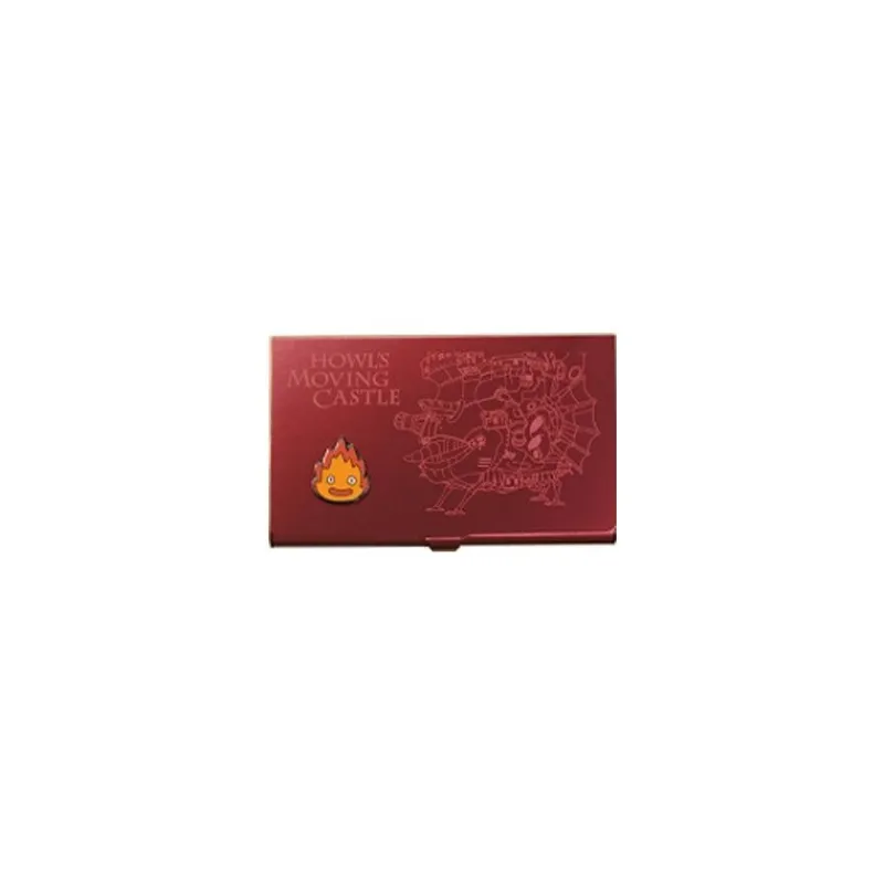 Accessories*Maison Ghibli Metal Business Card Holder Calcifer - Howl'S Moving Castle
