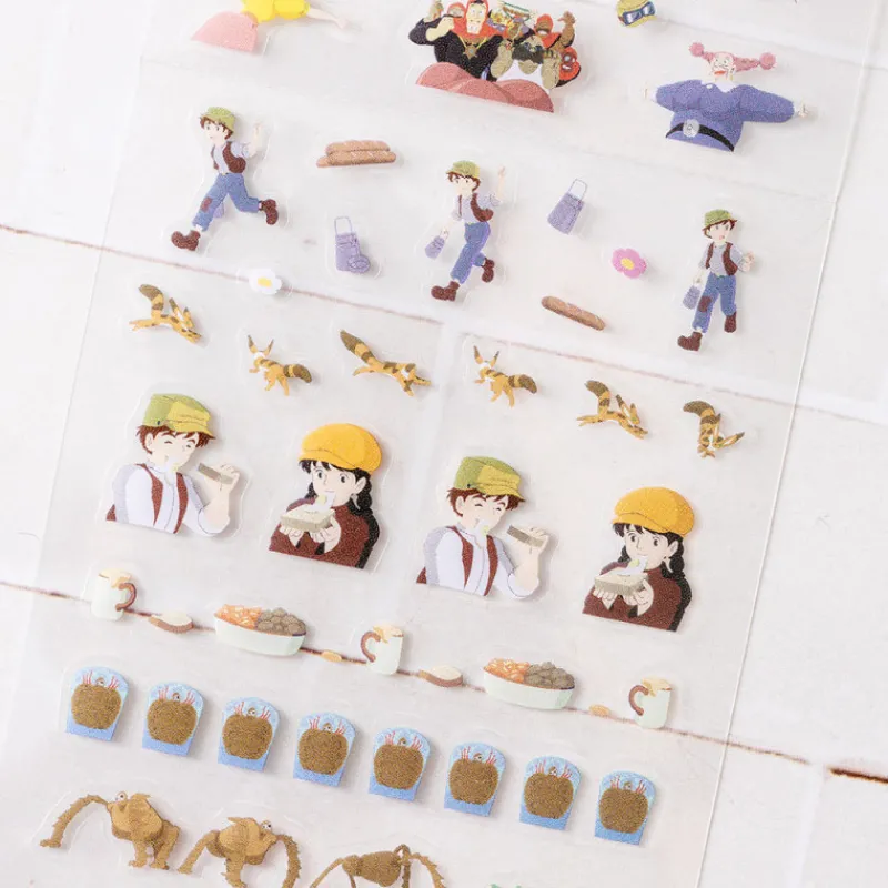 Small Equipment*Maison Ghibli Mini Schedule Stickers Collection 1 - Castle in the Sky