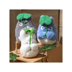 Nakayoshi Plush*Maison Ghibli Nakayoshi Plush Big Totoro with leaf - My Neighbor Totoro