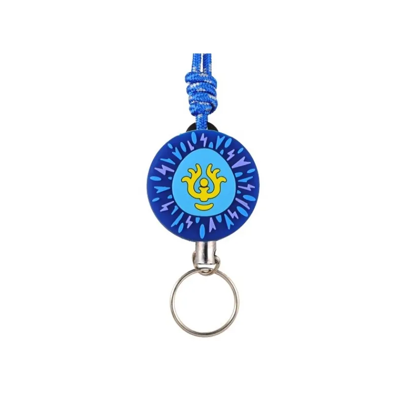 Straps*Maison Ghibli NECK STRAP WITH REEL CASTLE IN THE SKY, VOLUCITE CRYSTAL- CASTLE IN T