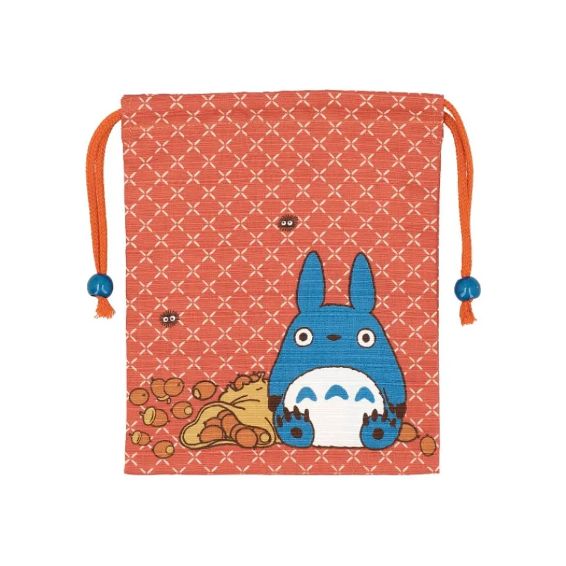 Bags*Maison Ghibli Orange Cloth Bag Middle Totoro - My Neighbor Totoro