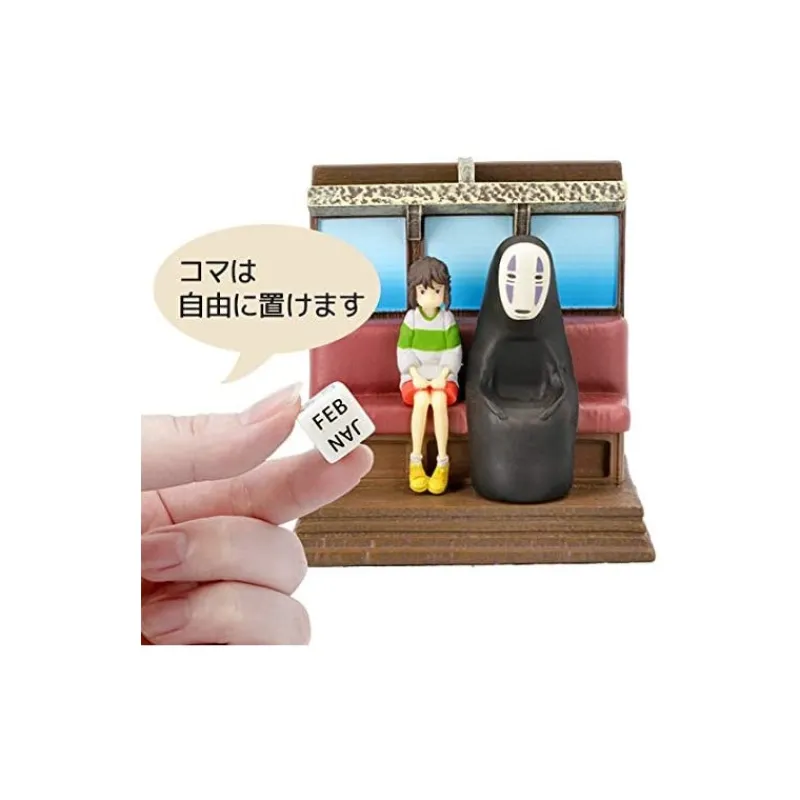 Schedule Diaries And Calendars | Décoration*Maison Ghibli Perpetual CalendarTake Unabara Train - Spirited Away