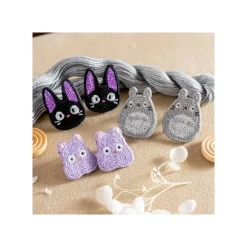 Jewellery*Maison Ghibli Pierced Embroidery serie Totoro - My Neighbour Totoro
