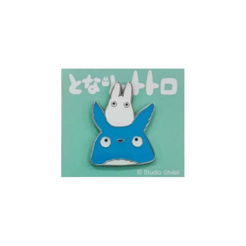 Pins*Maison Ghibli Pins Middle and Small Totoro Close-up image - My Neighbor Totoro
