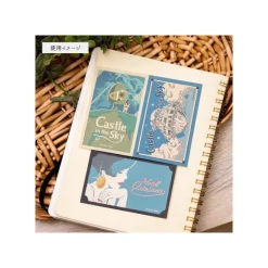 Small Equipment*Maison Ghibli Retro Stickers Catbus & Flying Totoro - My Neighbor Totoro