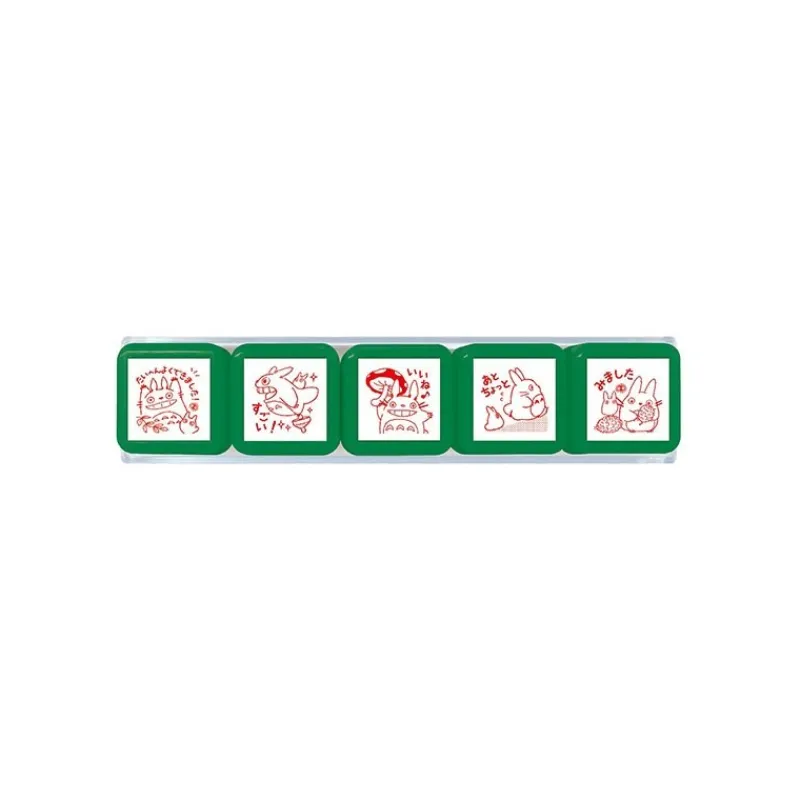 Small Equipment*Maison Ghibli Self Inking Stamp Totoro in action - My Neighbor Totoro