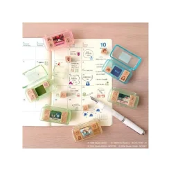 Small Equipment*Maison Ghibli Sophie & Hauru Mini Stamp Set Red - Howl's Moving Castle