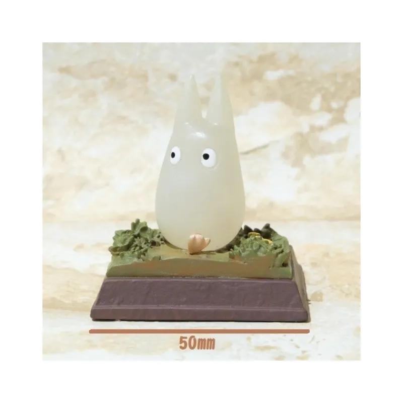 Statues*Maison Ghibli Statue Collection Stop Motion Totoro White Race Pose 7 - My Neighbor Totoro