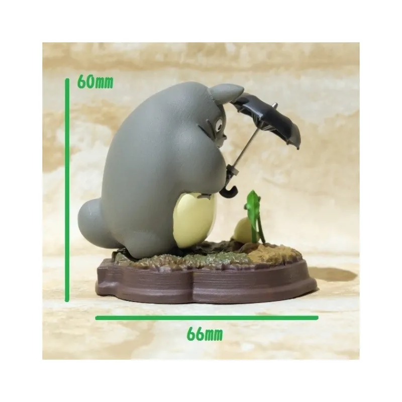 Statues*Maison Ghibli Statue Collection Stop Motion Totoro Grey Dondoko Pose 9 - My Neighbor Totoro