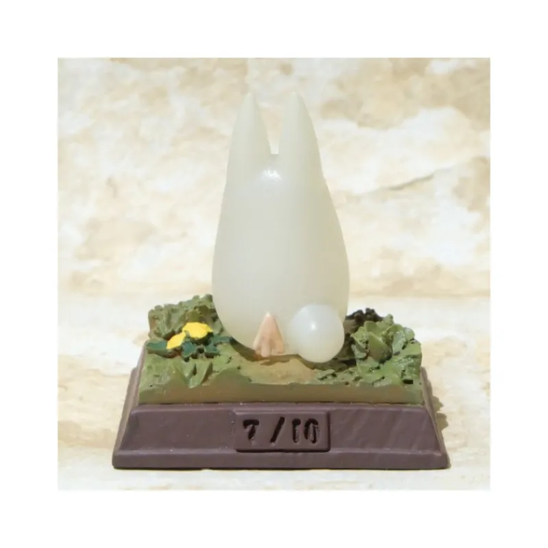 Statues*Maison Ghibli Statue Collection Stop Motion Totoro White Race Pose 7 - My Neighbor Totoro