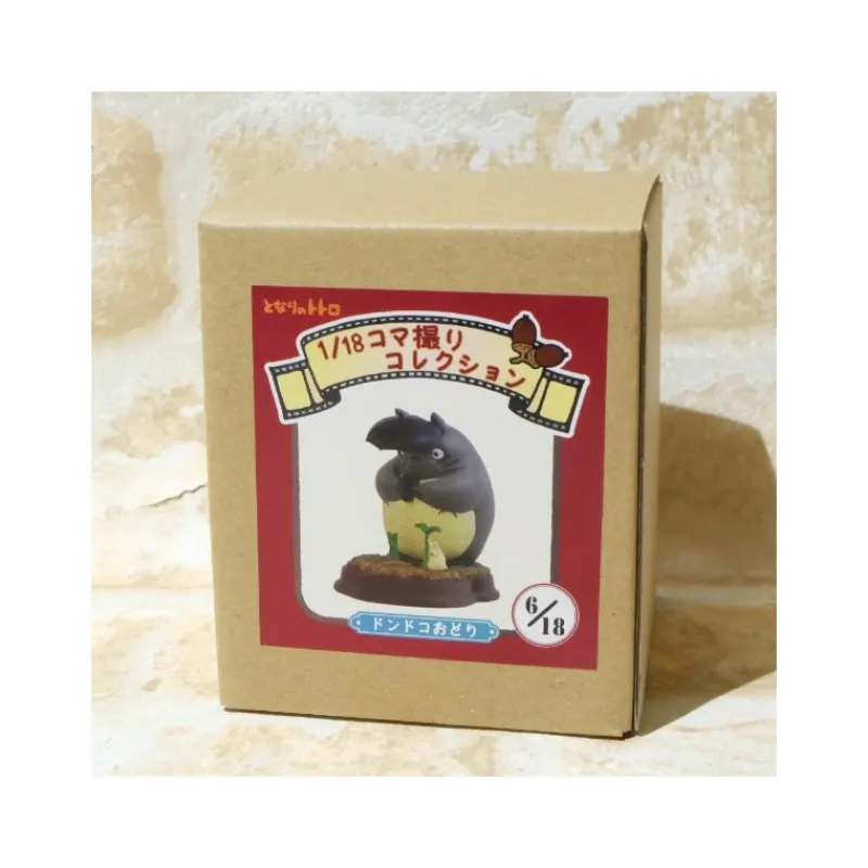 Statues*Maison Ghibli Statue Collection Stop Motion Totoro Grey Dondoko Pose 6 - My Neighbor Totoro
