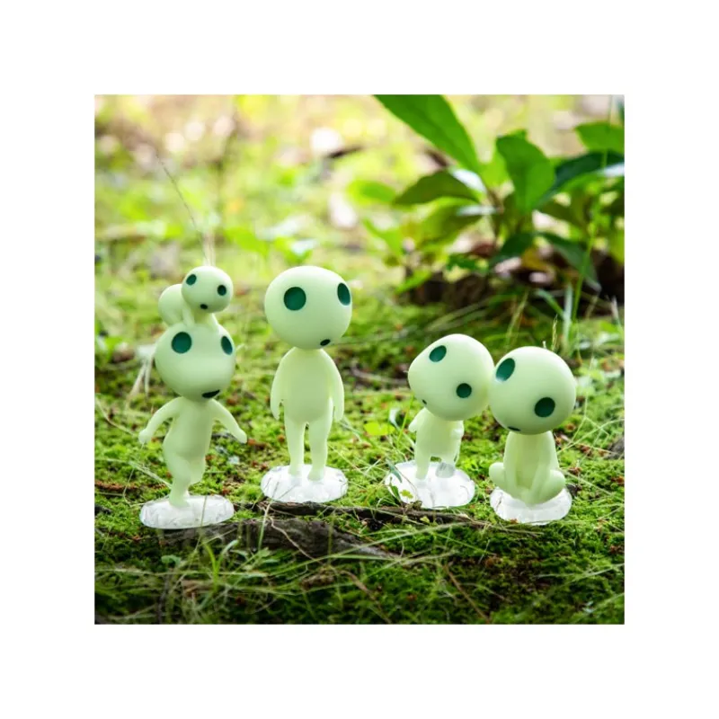 Statues*Maison Ghibli Statue standing Kodama - Princess Mononoke