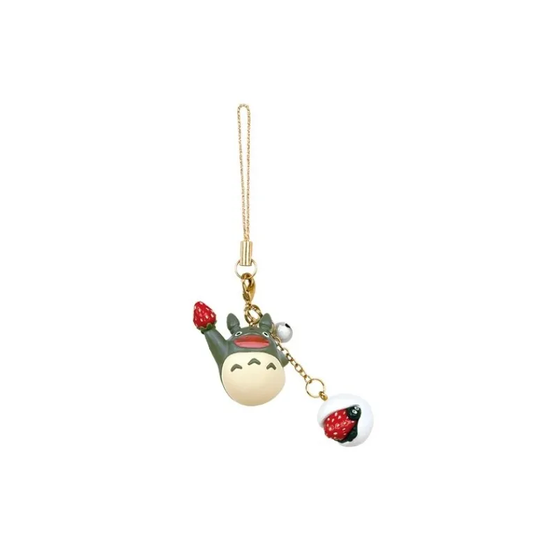 Straps*Maison Ghibli STRAP JAPANESE SWEET SERIE STRAWBERRY RICE CAKE - MY NEIGHBOR TOTORO