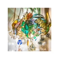 Décoration*Maison Ghibli Sun catcher Stained glass Kiki - Kiki’s Delivery Service