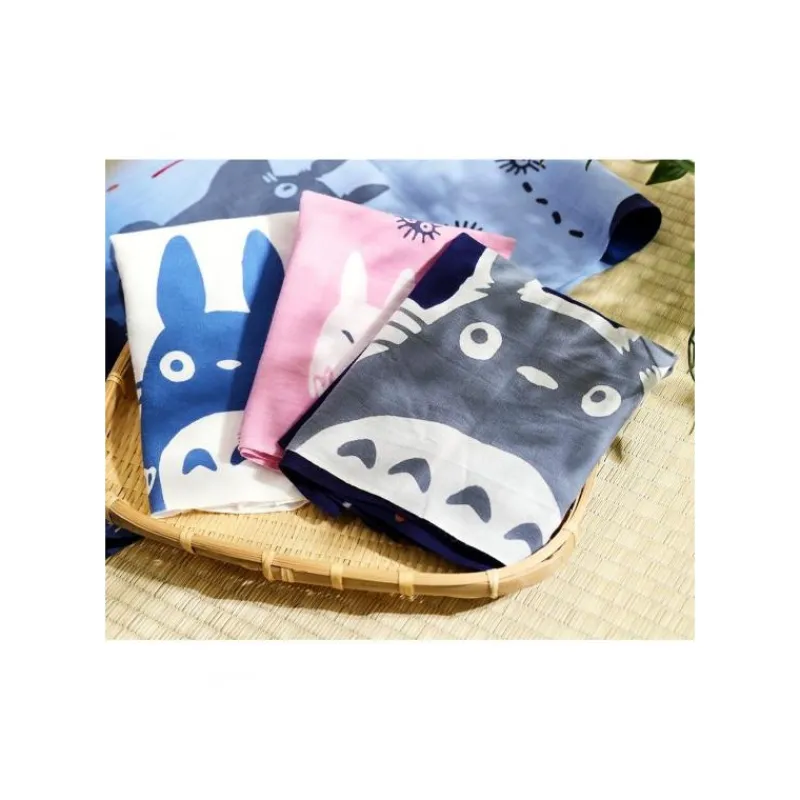 Household Linen*Maison Ghibli Tenugui Big Totoro Fireworks - My Neighbor Totoro