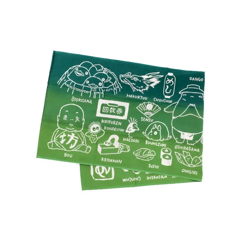 Outfits | Wall Decoration*Maison Ghibli TENUGUI MEDICATED BATH - SPIRITED AWAY