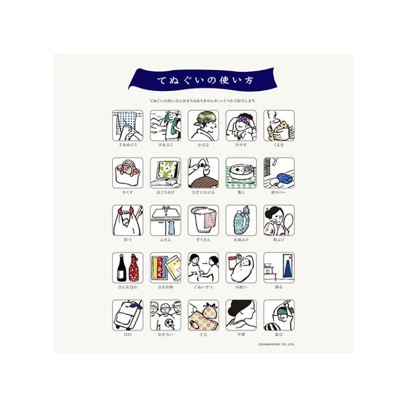 Outfits*Maison Ghibli Tenugui Robot Gardener - Castle in the Sky