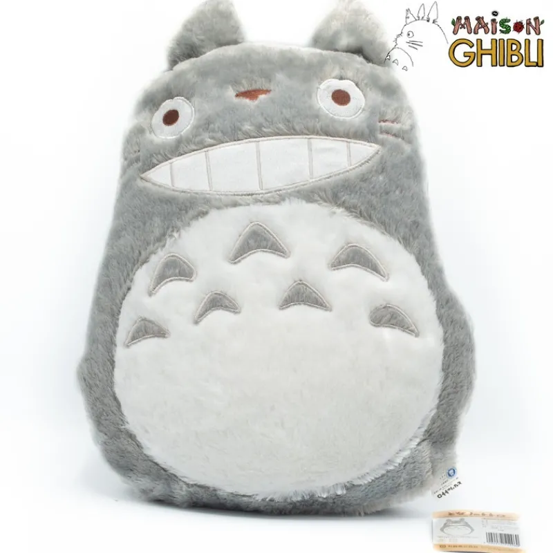Pillow*Maison Ghibli TOTORO GREY CUSHION - MY NEIGHBOUR TOTORO